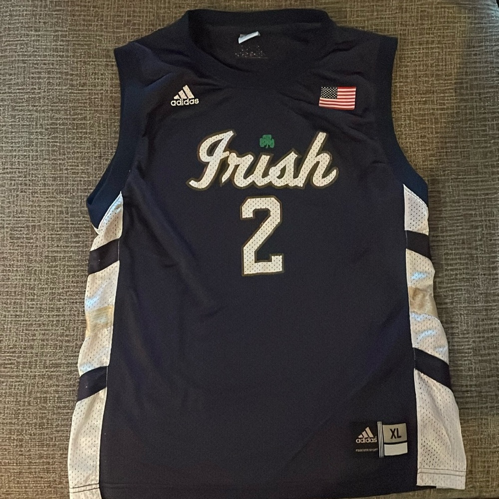 Notre Dame Basketball Jersey YXL